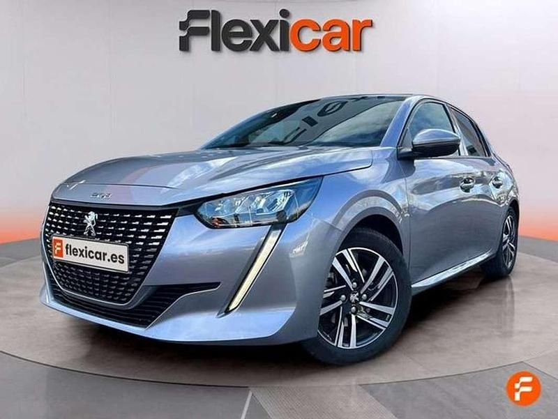 Usado Peugeot 208 Active 102 CV (75 kW) 2020 Gris Utilitario