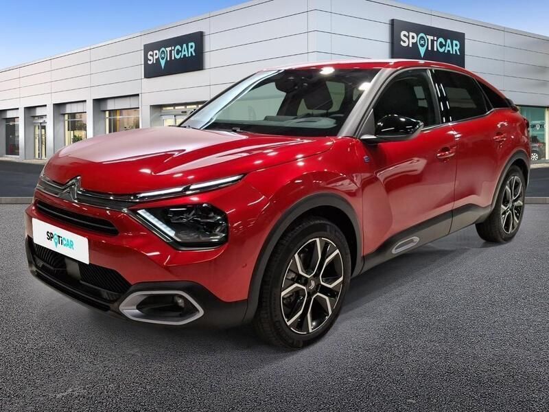 Rojo Usado 2023 Citroën e-C4 Shine Berlina | 24.990 € (Precio justo) - Imagen 1/4