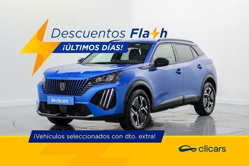 Azul Usado 2024 Peugeot 2008 Allure SUV | 17.990 € (Precio justo) - Imagen 1/4
