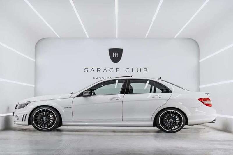 Usado Mercedes C63 AMG AMG 457 CV (336 kW) 2010 Blanco Berlina