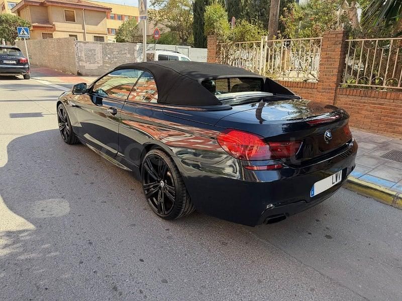 Usado BMW 640 Cabriolet 313 CV (230 kW) 2014 Negro Descapotable