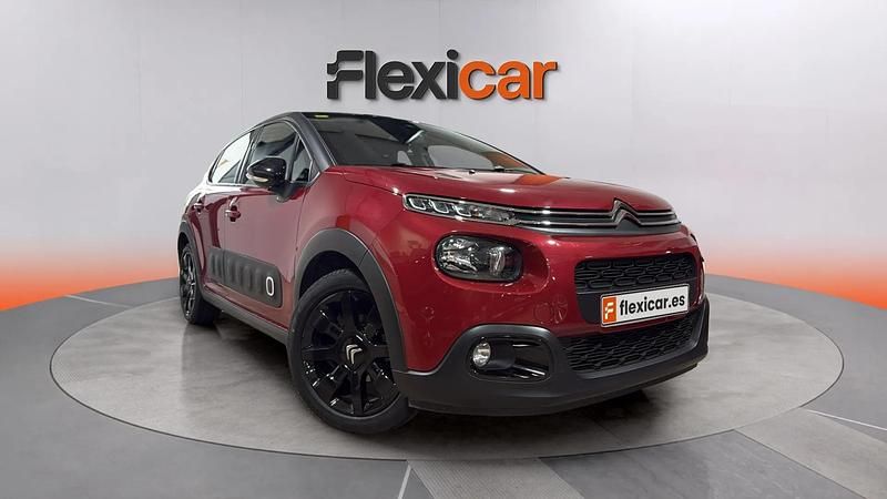 Usado Citroën C3 PureTech 82 CV (60 kW) 2018 Rojo Utilitario
