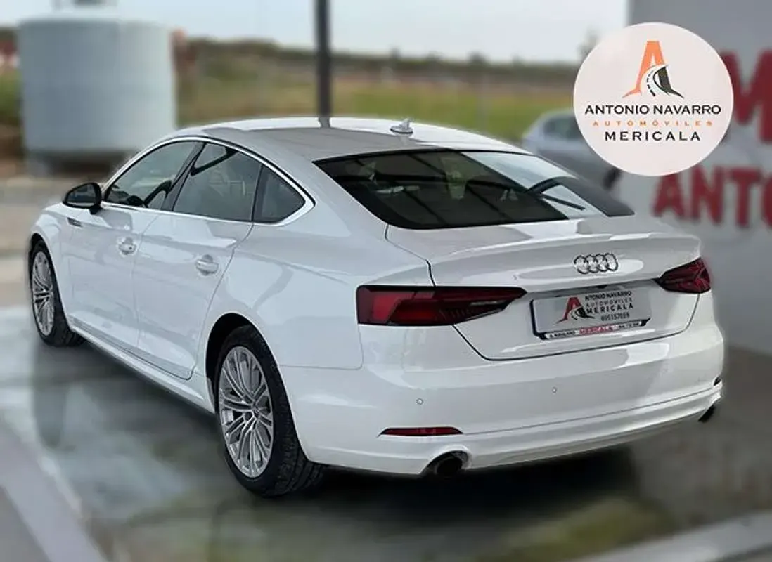 Usado Audi A5 Sportback Advanced 170 CV (125 kW) 2019 Blanco Utilitario