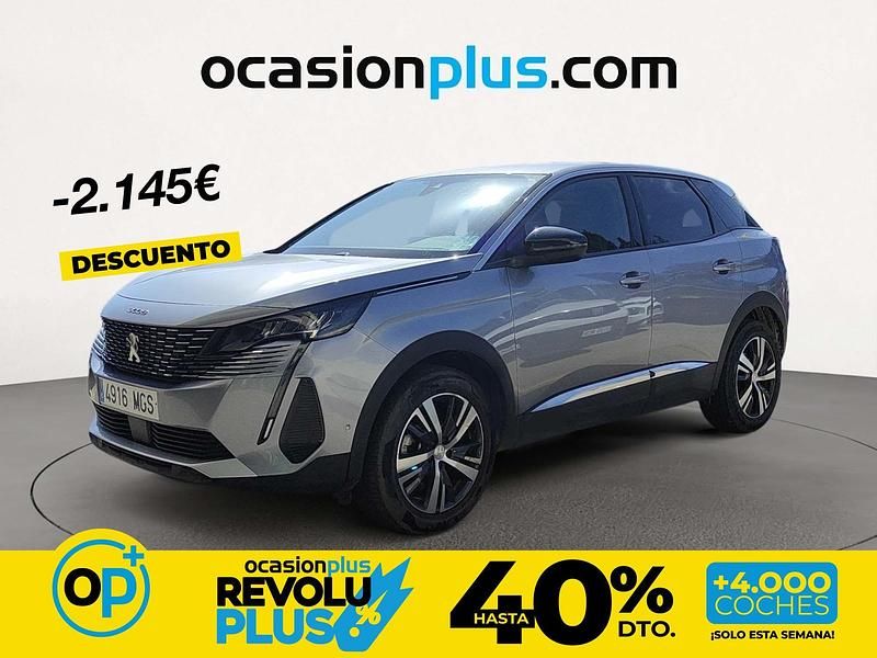 Usado Peugeot 3008 Allure 130 CV (95 kW) 2023 Gris SUV