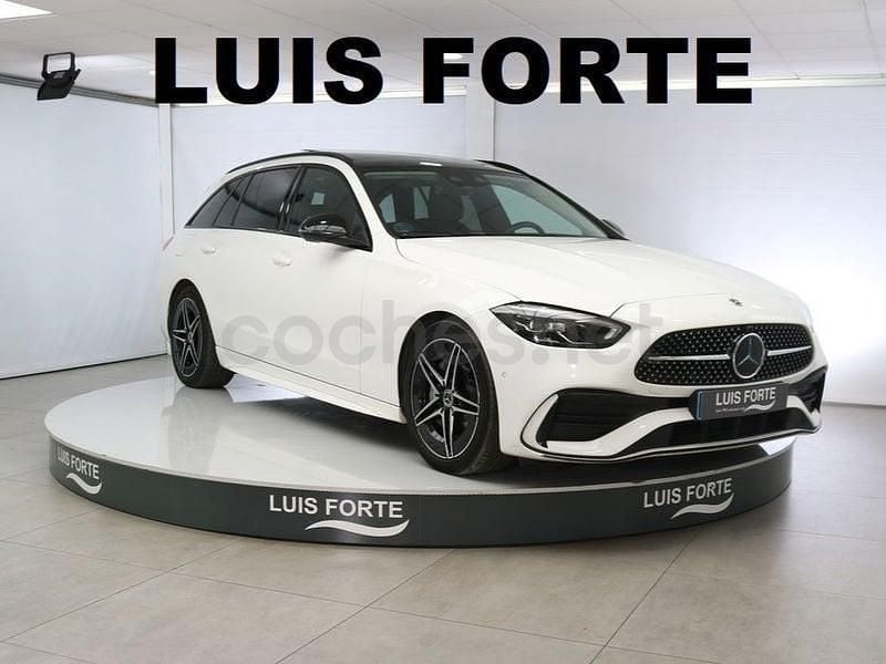 Blanco Usado 2023 Mercedes C200 Familiar | 32.500 € (Precio justo) - Imagen 1/4