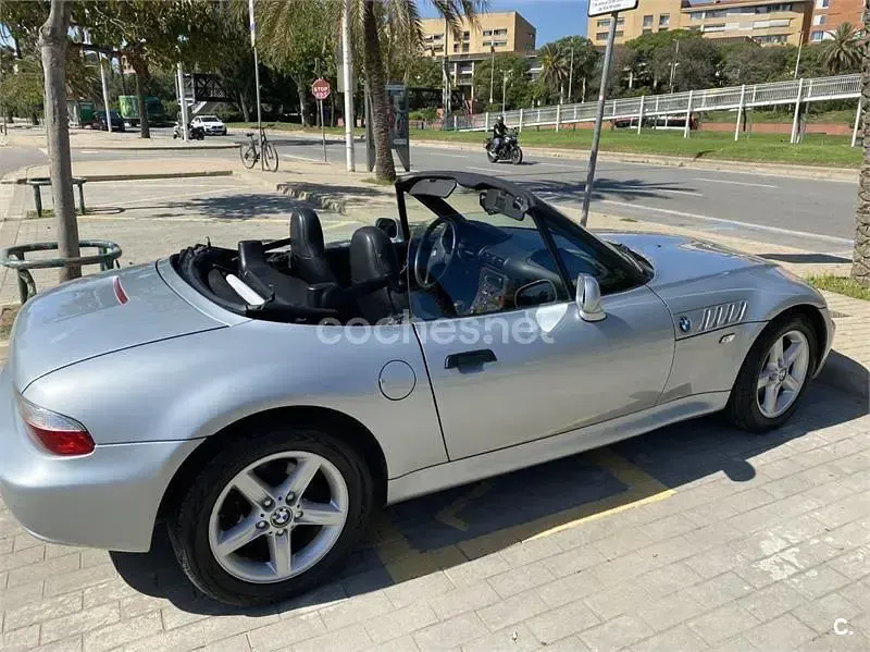 Usado BMW Z3 140 CV (102 kW) 1996 Gris / plata Descapotable