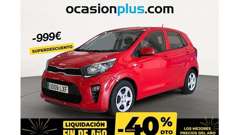 Rojo Usado 2022 Kia Picanto Utilitario | 9991 € (Precio justo) - Imagen 1/4