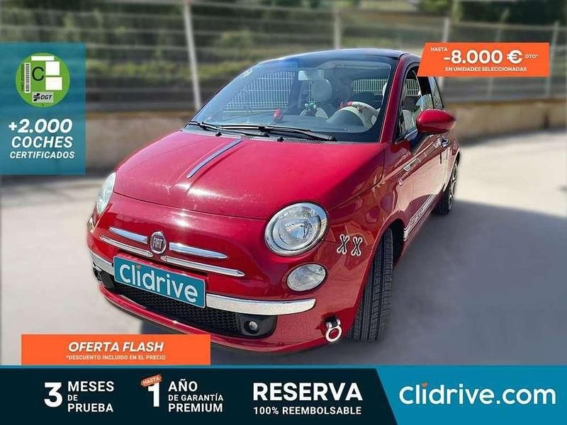 Rojo Usado 2013 Fiat 500 Pop Utilitario | 5490 € (Precio justo) - Imagen 1/3