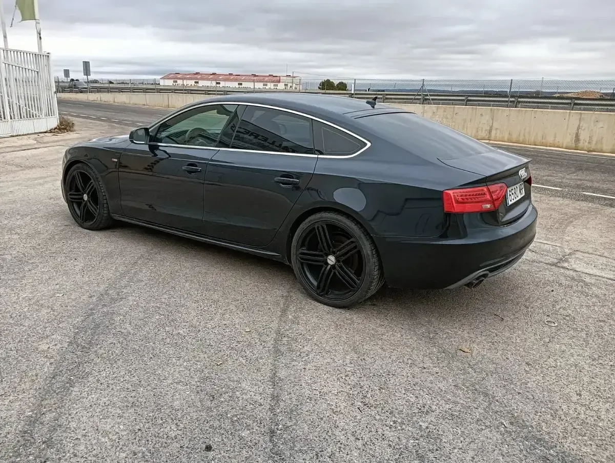 Usado Audi A5 Sportback S-Line 245 CV (180 kW) 2013 Negro Utilitario