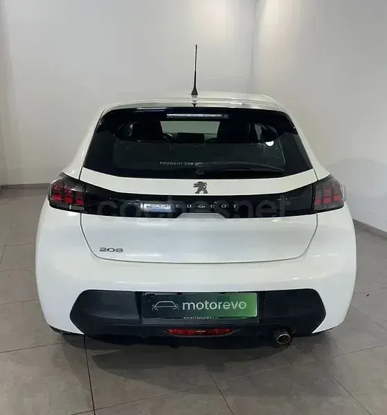 Usado Peugeot 208 Active 100 CV (73 kW) 2022 Blanco Utilitario