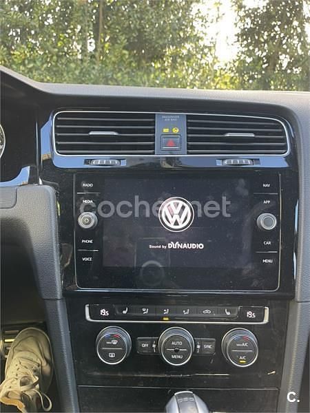 Azul Usado 2017 VW Golf VII GTD Berlina | 17.999 € (Precio justo) - Imagen 1/4