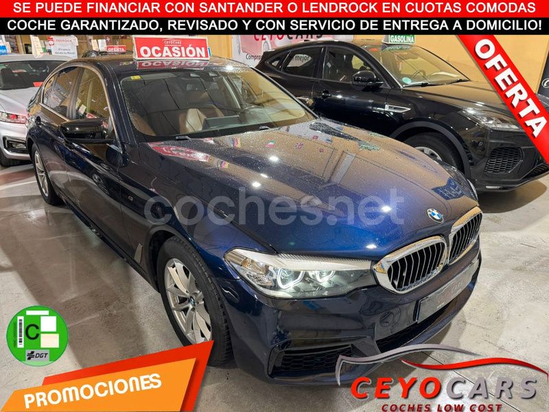 Azul Usado 2018 BMW 520 Efficient Dynamics Berlina | 23.980 € (Caro) - Imagen 1/4