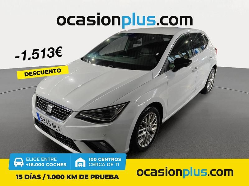 Blanco Usado 2023 Seat Ibiza FR Berlina | 16.650 € (Precio justo) - Imagen 1/4