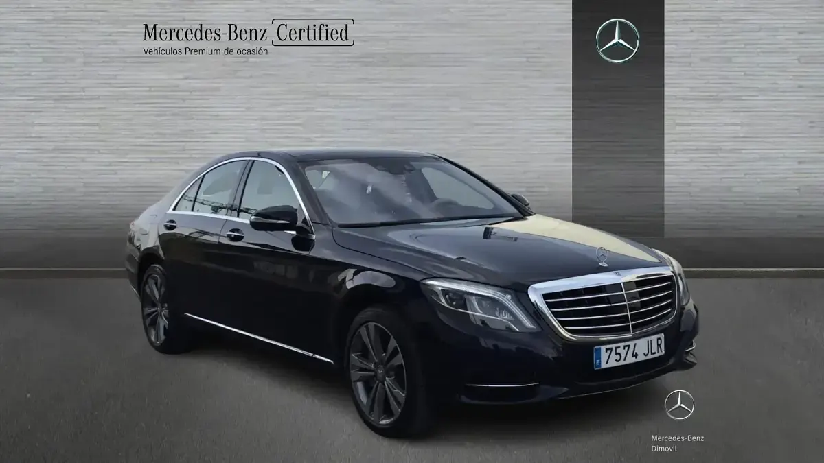 Usado Mercedes S350 AMG line 258 CV (189 kW) 2016 Azul Berlina
