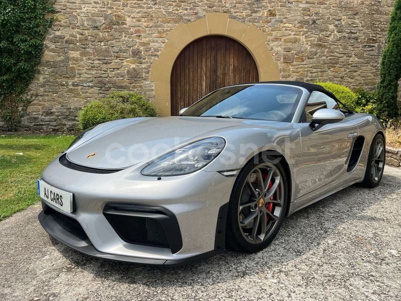 Gris / plata Usado 2020 Porsche 718 Spyder Descapotable | 109.900 € - Imagen 1/4