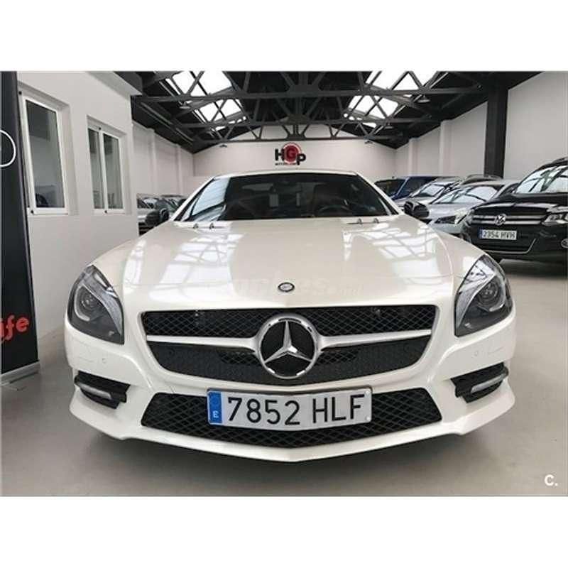 Usado Mercedes SL500 Edition 1 435 CV (319 kW) 2013 Blanco Descapotable