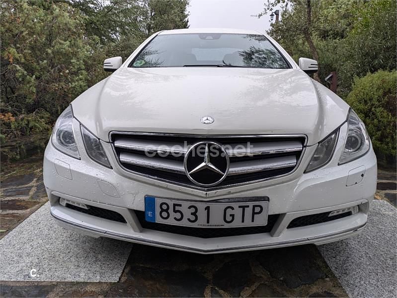 Usado Mercedes E250 Elegance 204 CV (150 kW) 2010 Blanco Coupe
