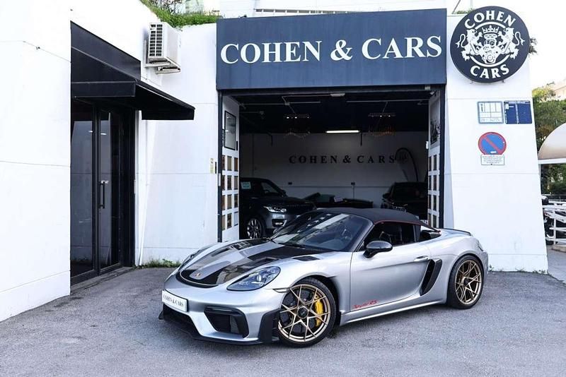 Gris Usado 2024 Porsche 718 Spyder Descapotable | 229.900 € - Imagen 1/4