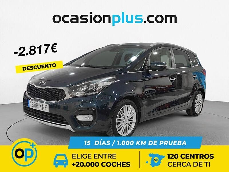 Usado Kia Carens 135 CV (99 kW) 2018 Azul Monovolumen