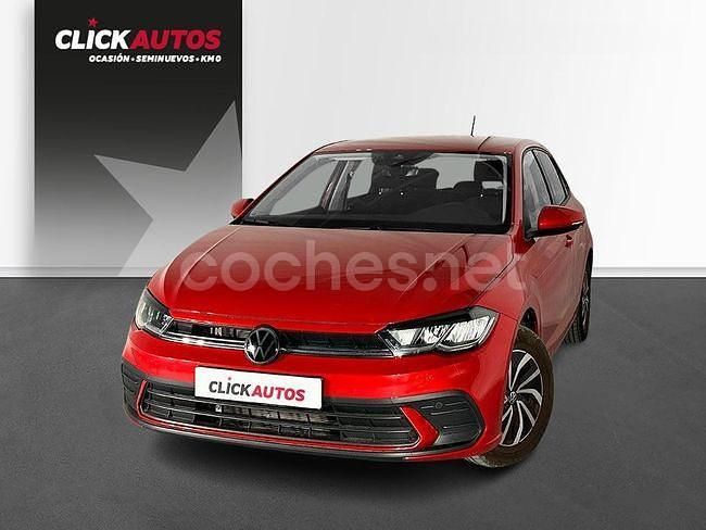 Rojo Usado 2023 VW Polo Life Berlina | 15.450 € (Buen precio) - Imagen 1/4