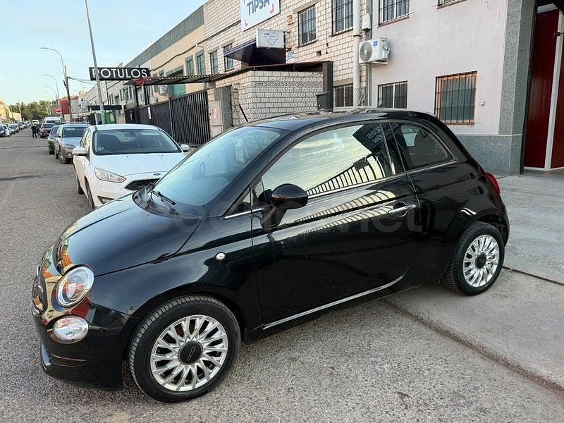 Usado Fiat 500 Lounge 69 CV (50 kW) 2018 Negro Berlina
