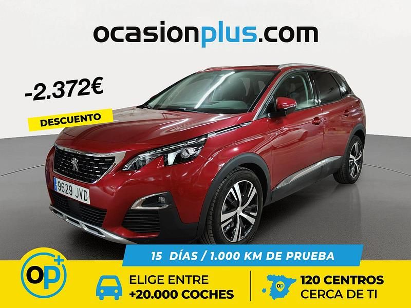 Rojo Usado 2016 Peugeot 3008 Allure SUV | 15.690 € (Precio justo) - Imagen 1/4