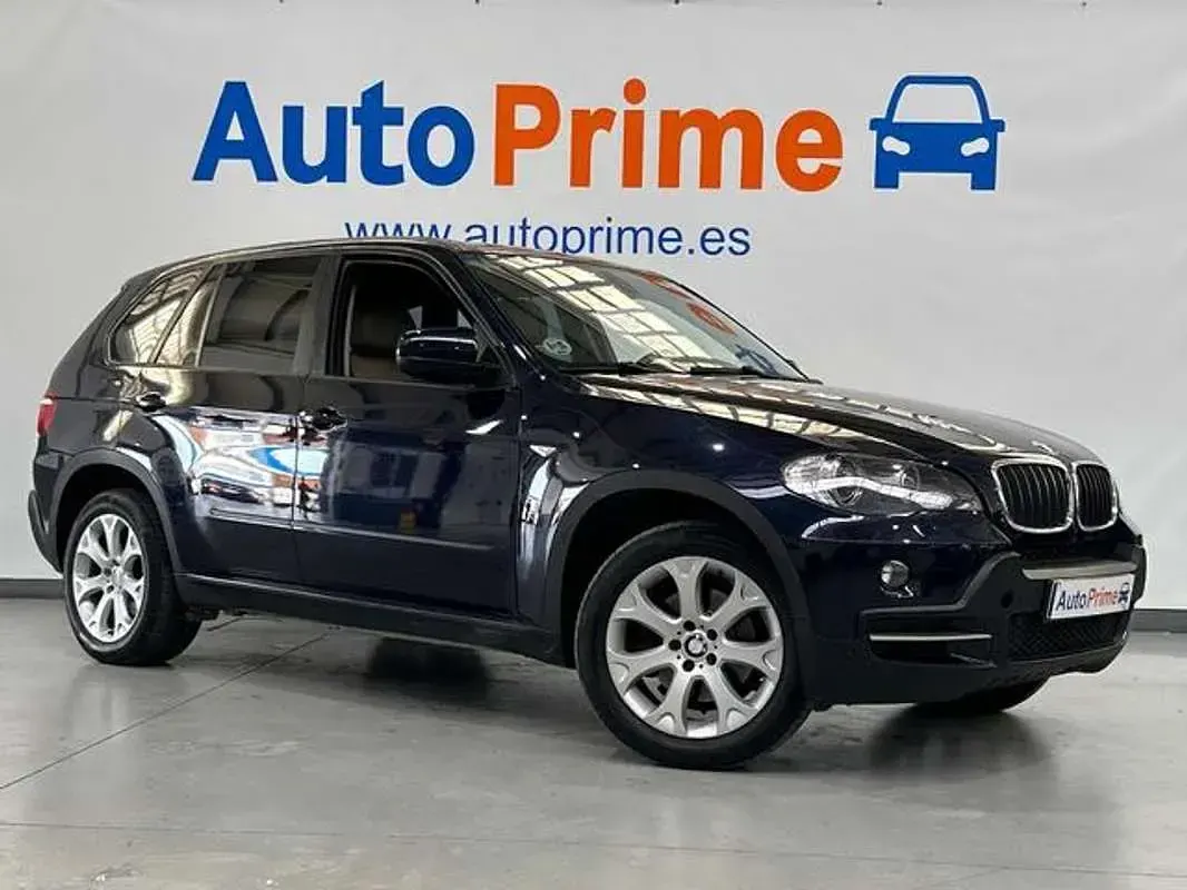 Usado BMW X5 235 CV (172 kW) 2009 Azul SUV