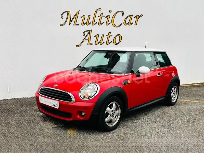 Usado Mini ONE 95 CV (69 kW) 2009 Granate Utilitario