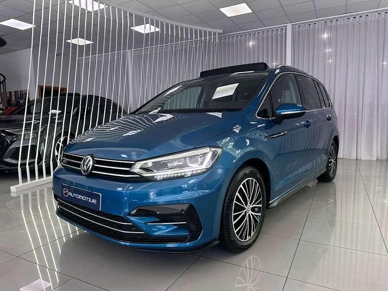 Usado VW Touran Sport 150 CV (110 kW) 2020 Azul Monovolumen