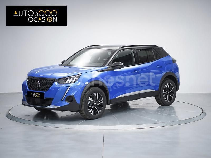 Azul Usado 2023 Peugeot 2008 GT SUV | 24.050 € - Imagen 1/4