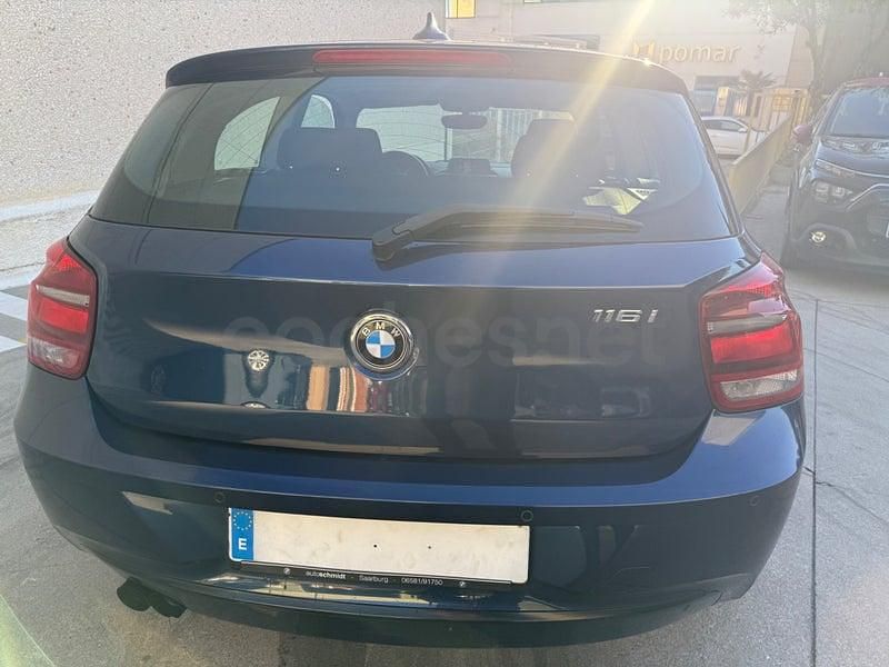 Usado BMW 116 Comfort Edition 136 CV (100 kW) 2015 Azul Utilitario