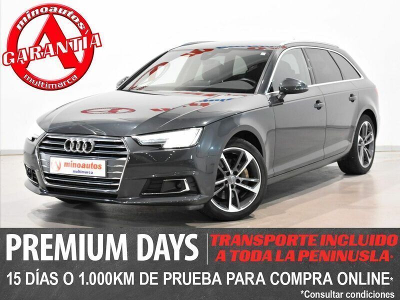 Gris Usado 2016 Audi A4 Advanced Familiar | 21.890 € (Precio justo) - Imagen 1/4