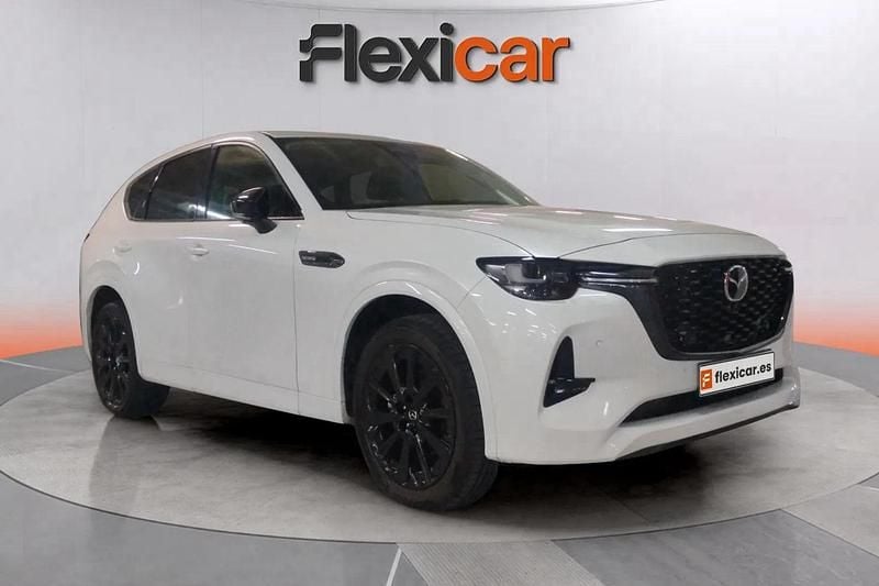 Blanco Usado 2024 Mazda CX-60 Homura-Line SUV | 41.490 € (Precio justo) - Imagen 1/4