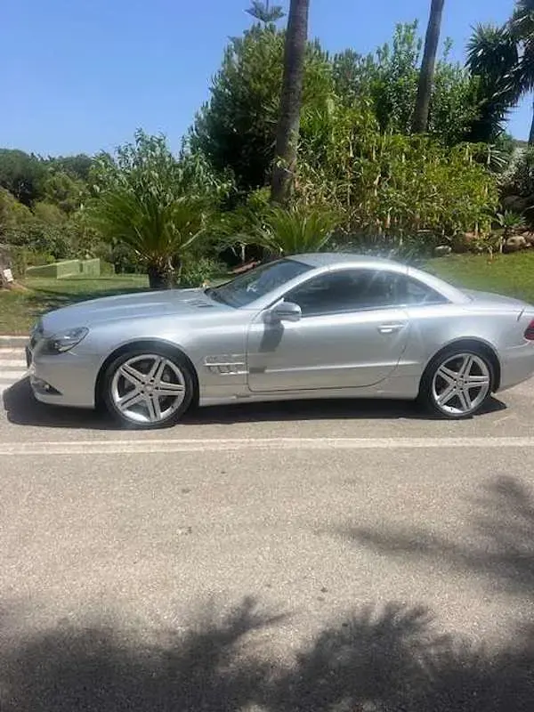 Usado Mercedes SL43 AMG AMG 315 CV (231 kW) 2008 Plateado Descapotable
