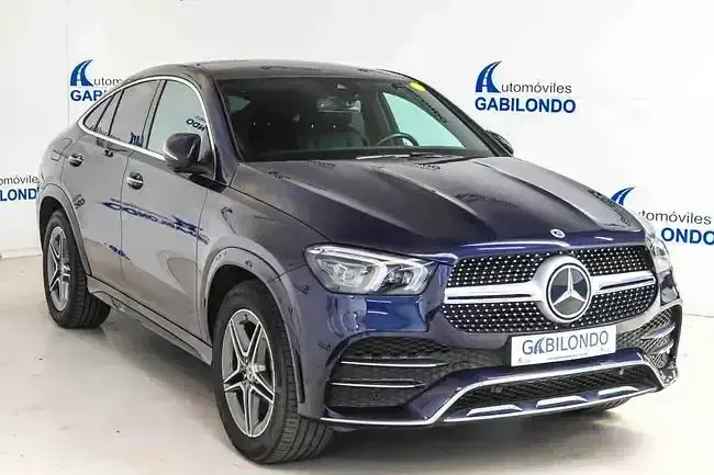 Occasion Mercedes GLE350 333 PK (244 kW) 2022 Blauw Coupé