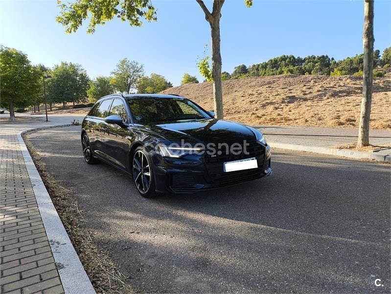 Usado Audi A6 Sport 350 CV (257 kW) 2019 Azul Familiar