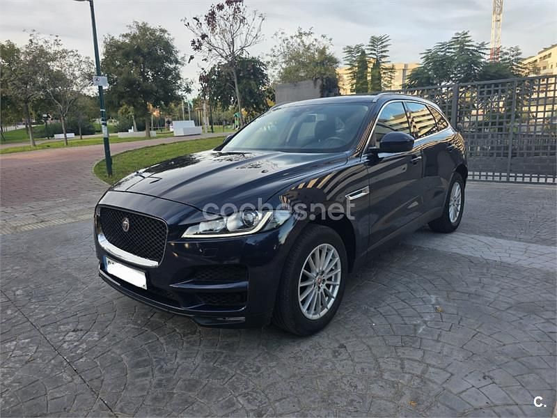 Usado Jaguar F-Pace Prestige 180 CV (132 kW) 2016 Azul SUV