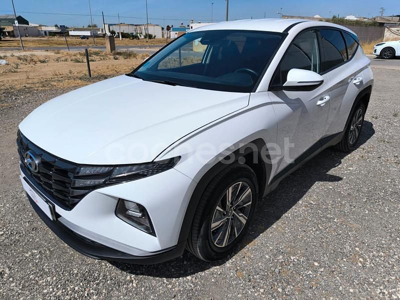 Usado Hyundai Tucson 150 CV (110 kW) 2021 Blanco SUV