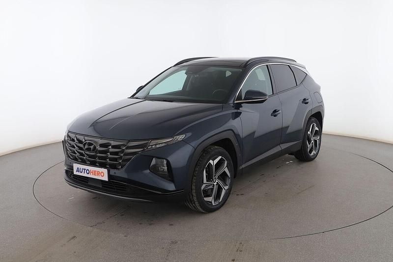 Azul Usado 2022 Hyundai Tucson SUV | 28.899 € (Un poco caro) - Imagen 1/3