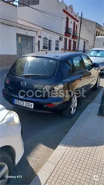 Usado Mazda 3 Active 109 CV (80 kW) 2005 Negro Berlina