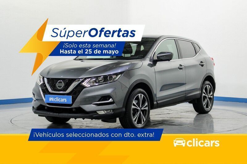 Gris Usado 2018 Nissan Qashqai N-Connecta SUV | 17.490 € (Precio justo) - Imagen 1/4