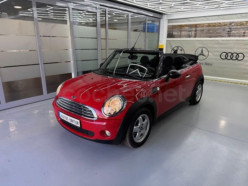 Usado Mini One Cabriolet 98 CV (72 kW) 2010 Rojo Descapotable