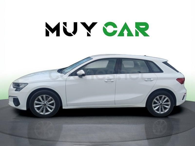 Usado Audi A3 110 CV (80 kW) 2021 Blanco Berlina
