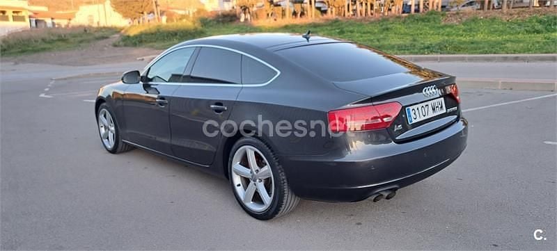 Usado Audi A5 Sportback S-Line 170 CV (125 kW) 2010 Negro Utilitario