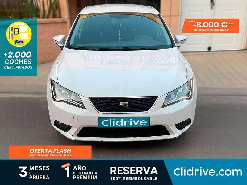 Blanco Usado 2014 Seat Leon ST Reference Familiar | 9490 € (Precio justo) - Imagen 1/3