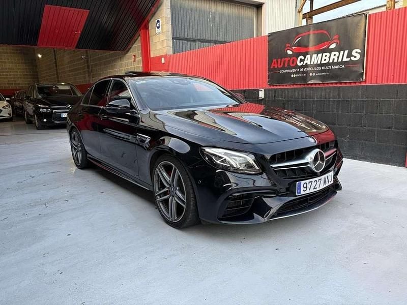 Usado Mercedes E63 AMG AMG 612 CV (450 kW) 2017 Negro Berlina