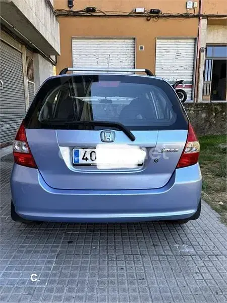 Usado Honda Jazz ES 83 CV (61 kW) 2002 Azul Utilitario