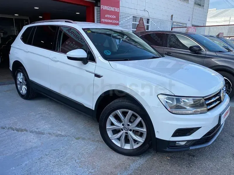 Usado VW Tiguan Allspace Advance 150 CV (110 kW) 2018 Blanco SUV