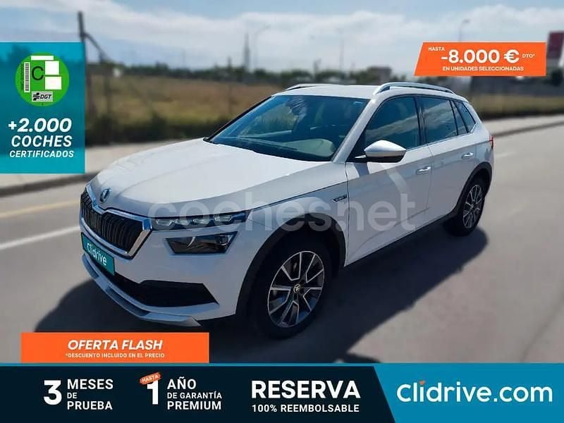 Blanco Usado 2023 Skoda Kamiq Monte Carlo SUV | 21.490 € (Super precio) - Imagen 1/3