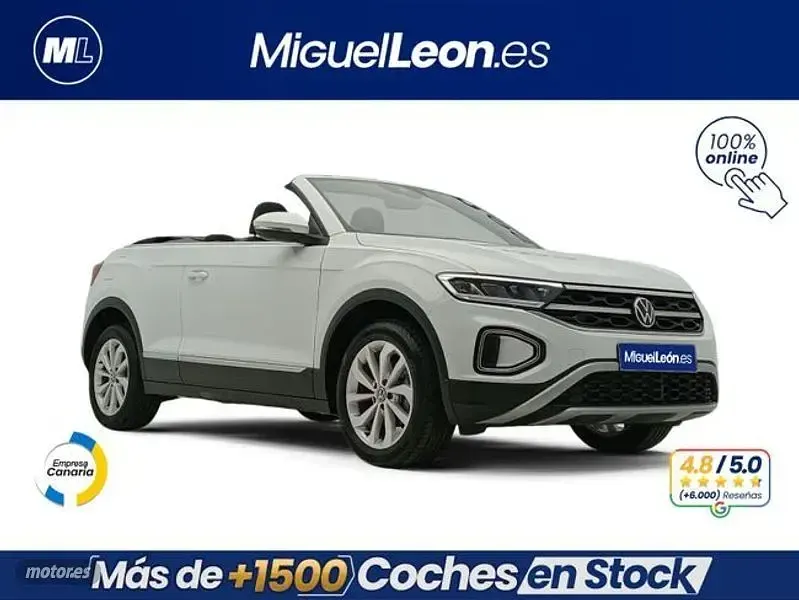 Usado VW T-Roc Style 111 CV (81 kW) 2022 Blanco SUV